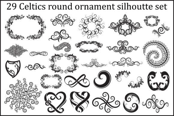 33 Celtic Round Ornament Silhouette Set: Practical Design Tips and Common Mistakes to Avoid