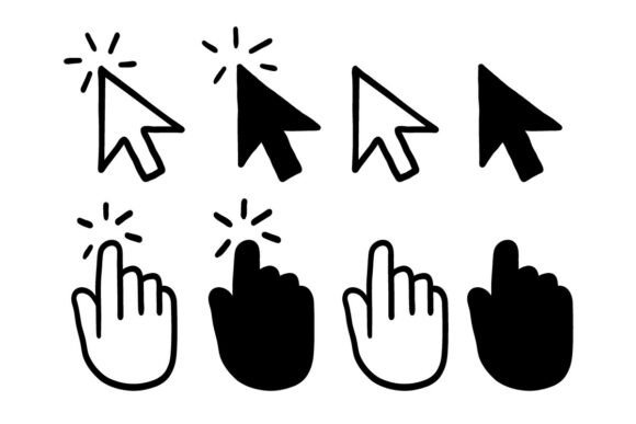 Cursor Click Icon SVG Bundle Pointer Set: Practical Tools for Modern Design Projects