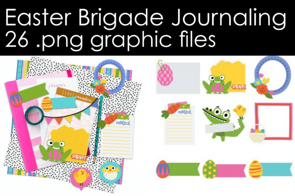 Easter Brigade Journaling: Enhance Your Creative Projects with Whimsical Graphics