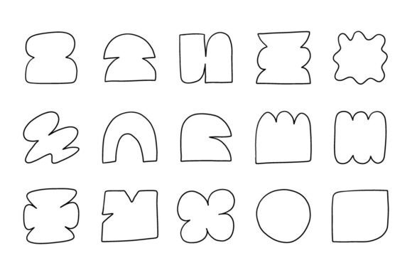 How Abstract Organic Blob Shapes Doodle Can Elevate Your Design Projects